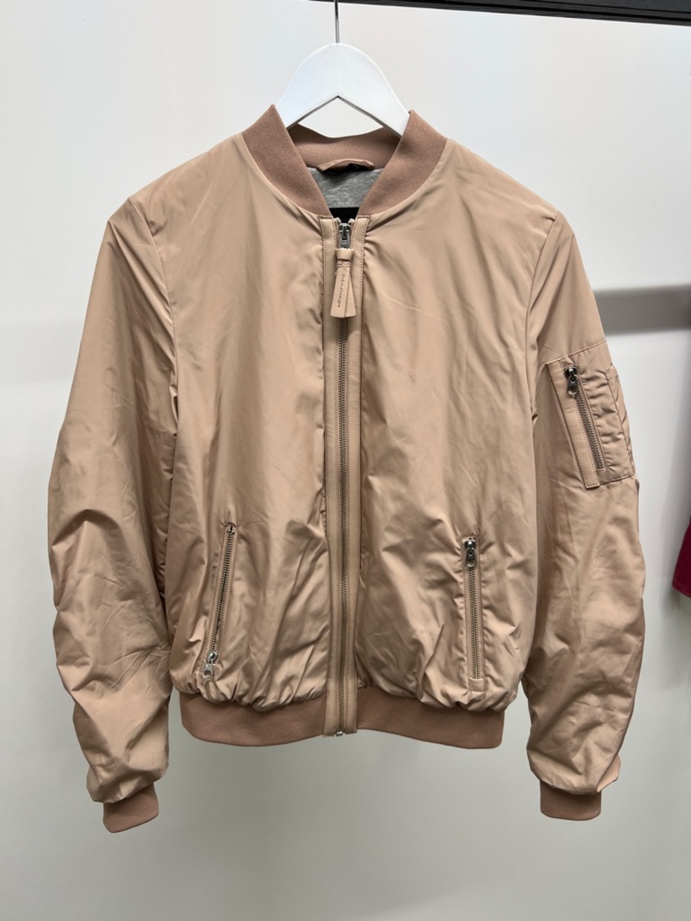 Mackage Women's Light Pink Bomber Jacket